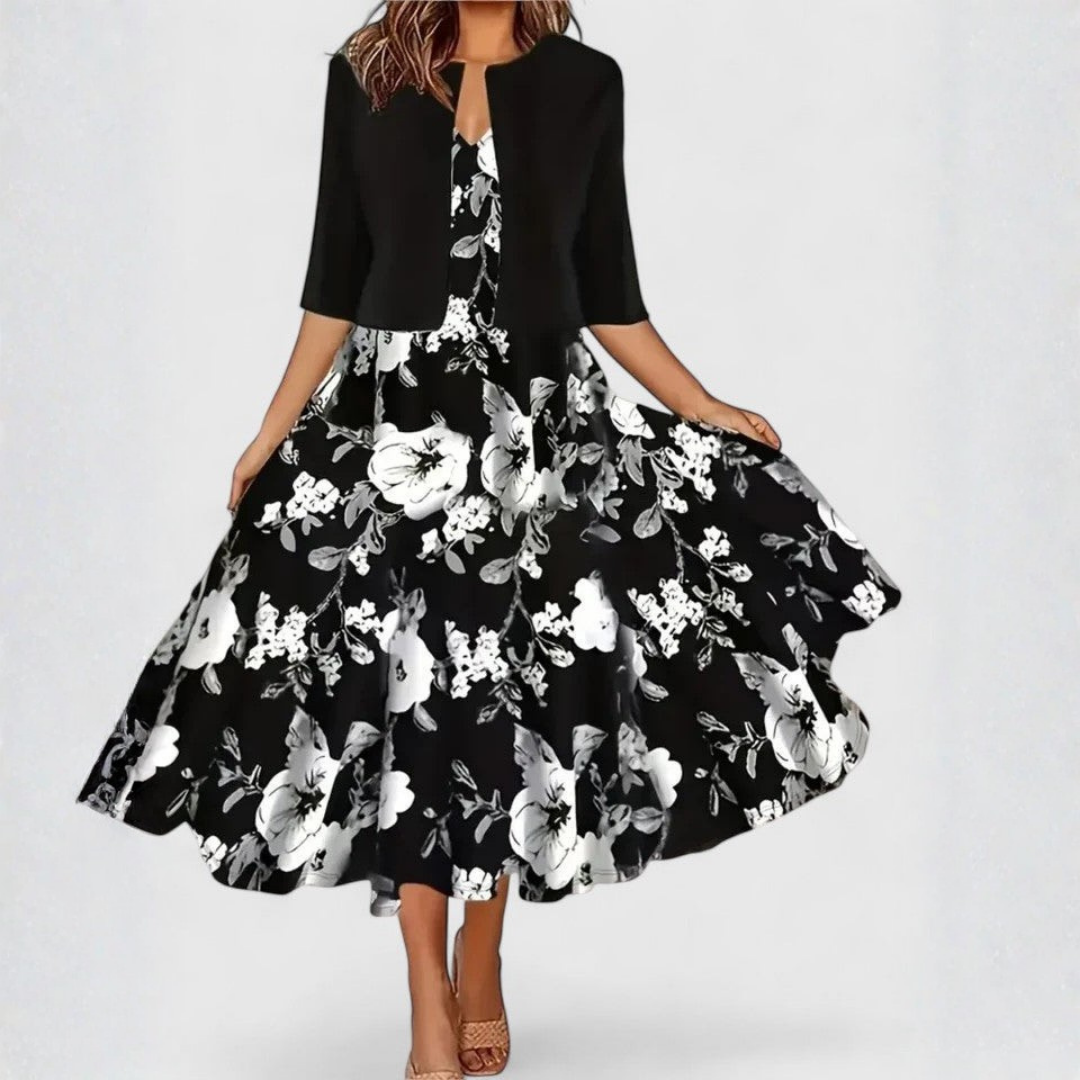 Chantal | Elegant Midi Dress