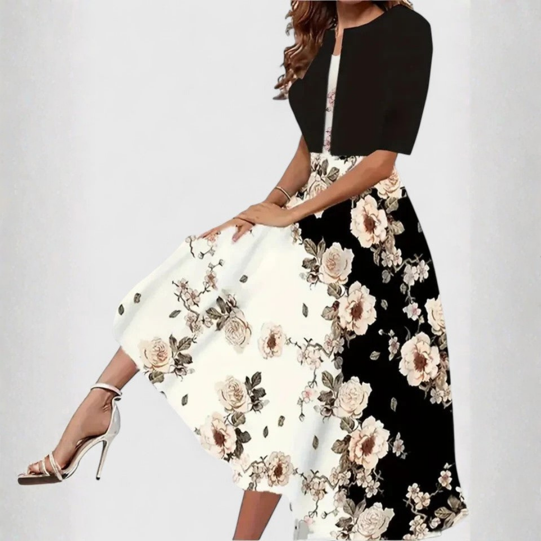 Chantal | Elegant Midi Dress