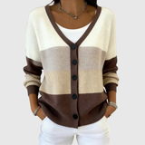 Cardigan Sweater with Comfortable Weave and Buttons