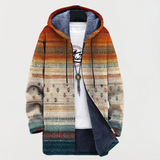 Frances – Autumn Striped Coat