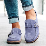Heidi | Buckled Comfort Mules