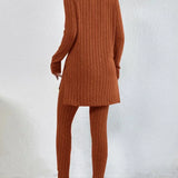 Callie | Ribbed Knit Lounge Set