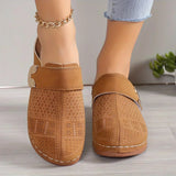 Marel | Sculpted Wedge Sandals