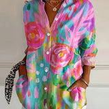 Sadie | Colourful Pattern Blouse