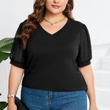 Helena | Sleek V-Neck Blouse