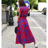 Eva | V-Neck Day Dress
