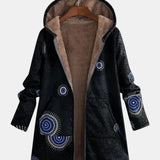 Henriette | Ethnic Pattern Sherpa Jacket