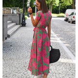 Eva | V-Neck Day Dress
