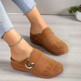 Marel | Sculpted Wedge Sandals