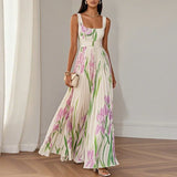 Oriah | Floral A-Line Maxi Dress