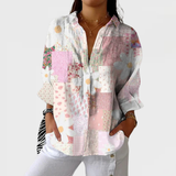 Ava | Patchwork Daisy Blouse