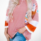BAILEY™ – Lightweight Patchwork Batwing Top