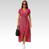 Eva | V-Neck Day Dress