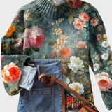 Patrícia - Artistic Knitted Sweater