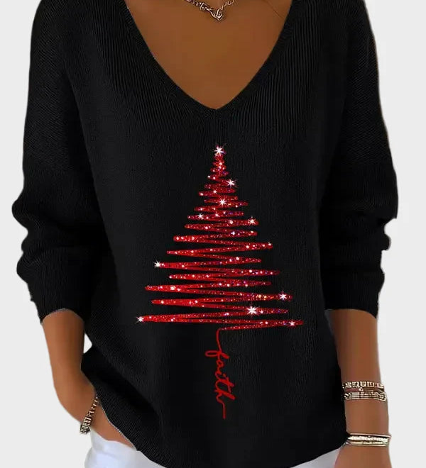 Nancy - Elegant Christmas Sweater