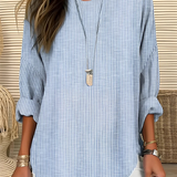 Rhea | Trendy Striped Blouse
