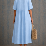 Delphine | Half Sleeve Dress
