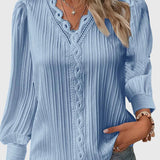 Andrea | Elegant Pullover Blouse