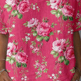 Lisa | Artistic Floral Shirt