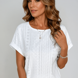 Liamo | Oceanview Eyelet Top