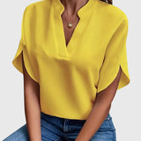 Beatrix | Soft and Elegant V-Neck Shirt