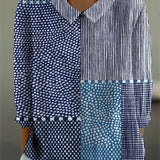 Elle | Vintage Colourful Blouse