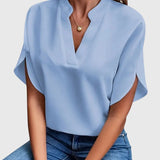 Beatrix | Soft and Elegant V-Neck Shirt
