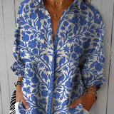 Frederikke | Blue Garden Blouse