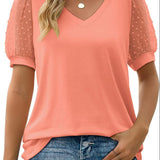 Helena | Sleek V-Neck Blouse