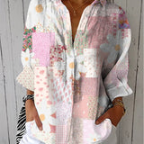 Fanny | Patchwork Daisy Blouse