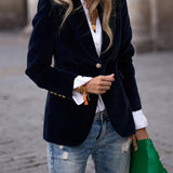 Elena | Velvet Blazer – Confidence, Comfort & Timeless Class