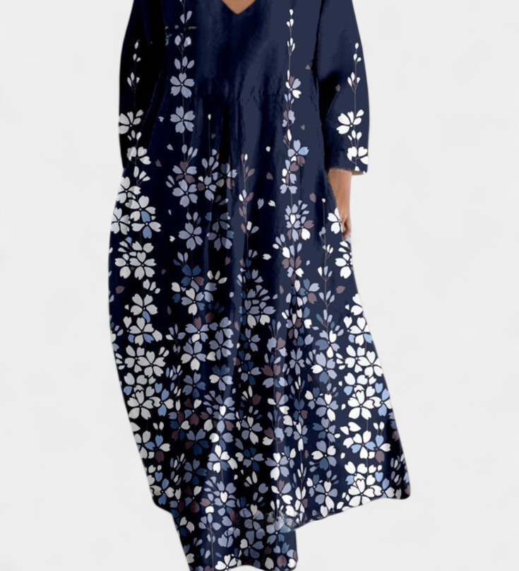 Isalinde | Comfortable V-neck Dress