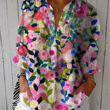 Frida | Bloom Canvas Blouse
