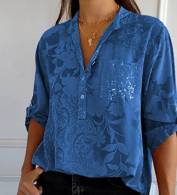 Pauline | Elegant Sequin Top