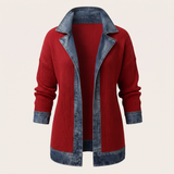 CASUAL DENIM TRIM JACKET