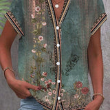 Braila | Watercolour Petal Blouse