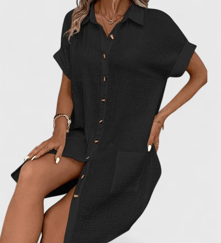 Gianelleza™ | Sophisticated Midi Dress