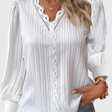 Andrea | Elegant Pullover Blouse