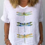 Stella | Retro V-Neck Top