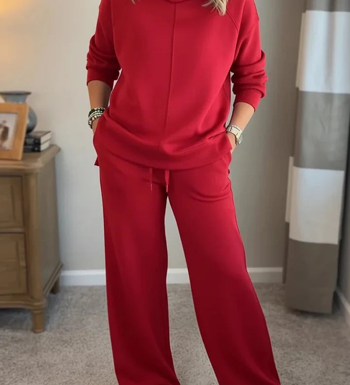 Colleen™ | Casual Turtle-neck 2 Piece