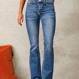 Aya™ | High-Waisted Flared Jeans