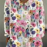 Jill | Artistic Floral Top