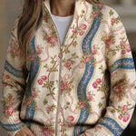 Camila - Floral Climbing Cardigan