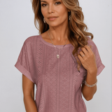 Liamo | Oceanview Eyelet Top