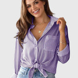 Ariana | Collared Neck Shirt