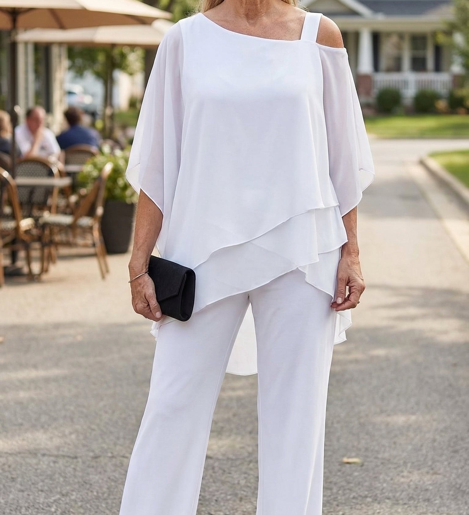 Valerie - Soft Drape Two-Piece Set – Effortless Polish, All-Day Comfort