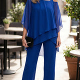 Valerie - Soft Drape Two-Piece Set – Effortless Polish, All-Day Comfort