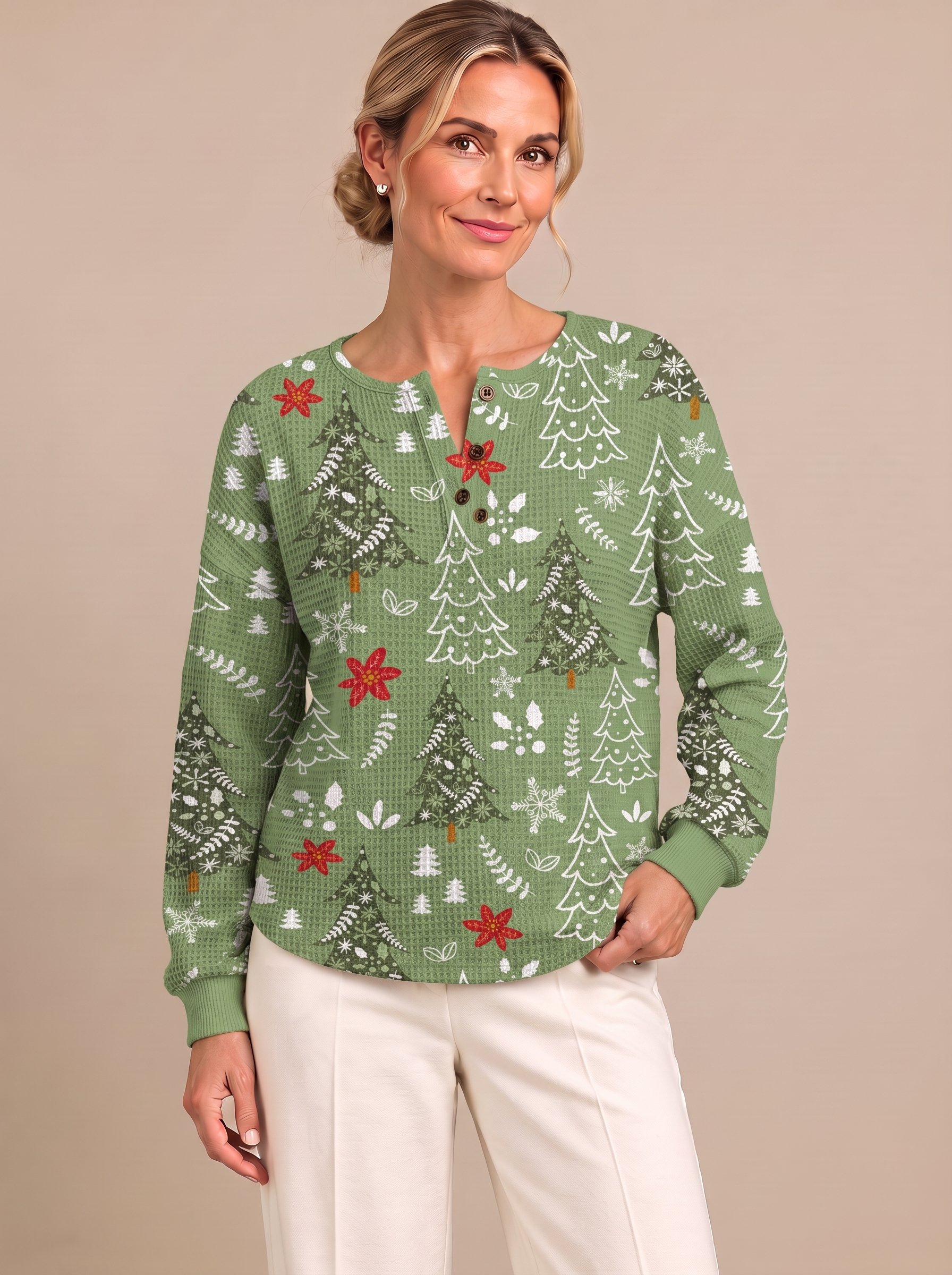 Ivy - Green Christmas Tree Top