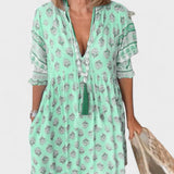 Lani | Boho Button Dress