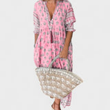 Lani | Boho Button Dress